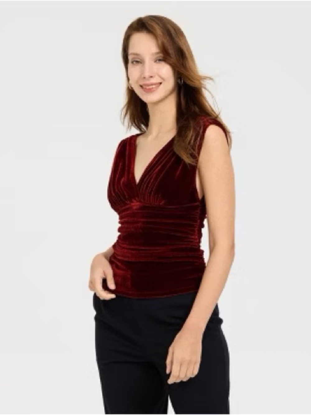 Medium A New Day Velvet Tank Top NWT